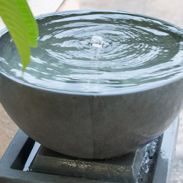 4 Ft Zen Bowl Outdoor Water Fountain