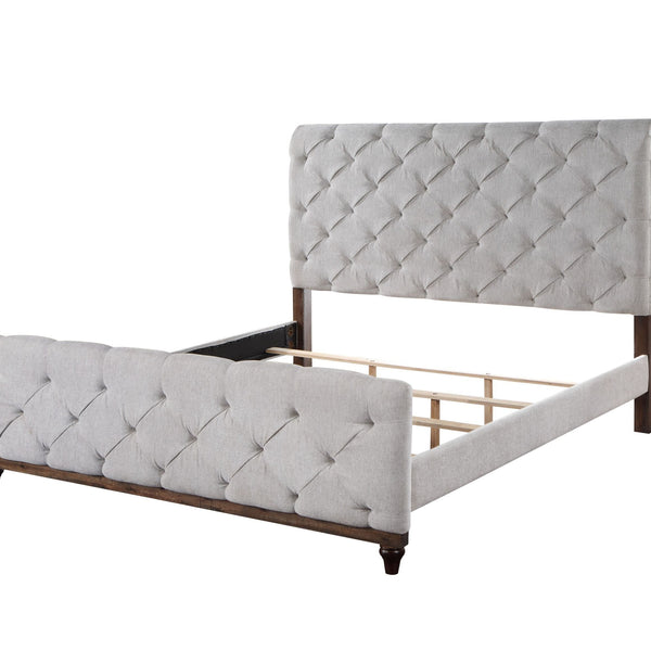 Andria King Upholstered Luxury Bed