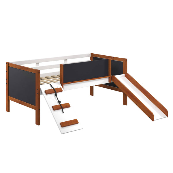 Aurea Twin Loft Bed with Slide