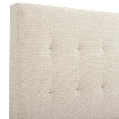 Bridgevine Home Bridget White Upholstered Bed | King Size Bridget Luxury Upholstered King Size Bed Frame Mattress-Xperts-Florida
