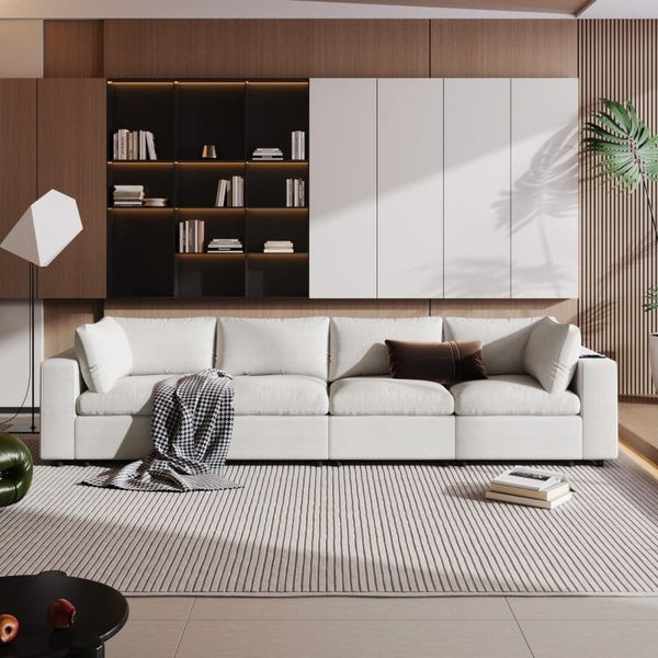 Modular White Sofa1Ustyle