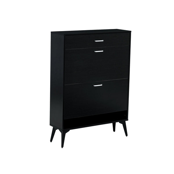 Black Shoe Cabinet Display Shelf2On-Trend
