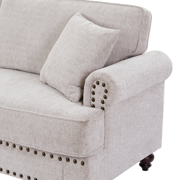 Beige Chair, Loveseat & Sofa set2mattress xperts