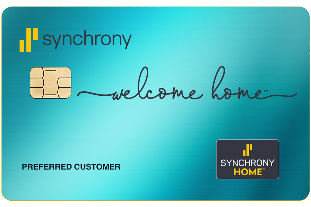 synchrony-home-credit-card-blue background-mattress-xperts