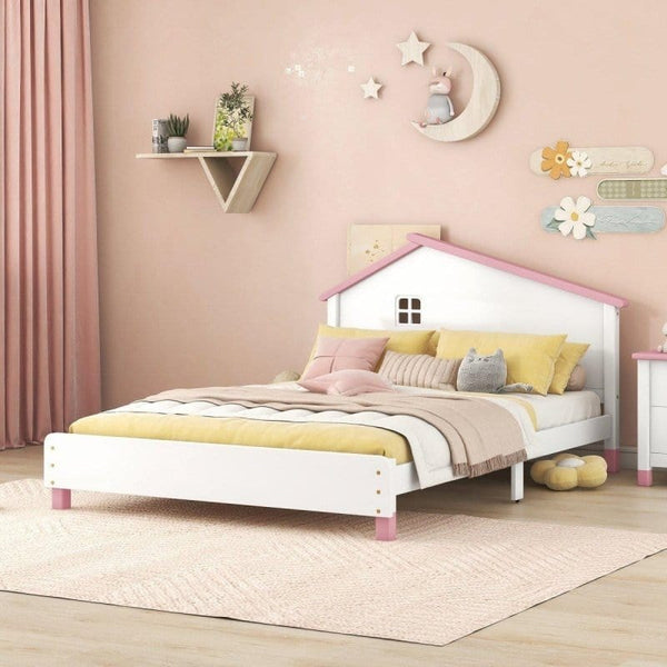 Toddler Bed | Wood Platform Bed1DTYStore