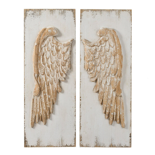 Distressed Gallery Angel Wings Wall Art1mattress xperts