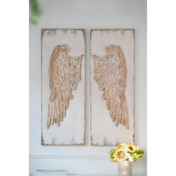 Distressed Gallery Angel Wings Wall Art2mattress xperts