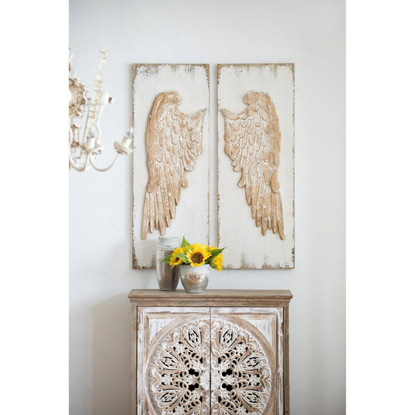 Distressed Gallery Angel Wings Wall Art4mattress xperts
