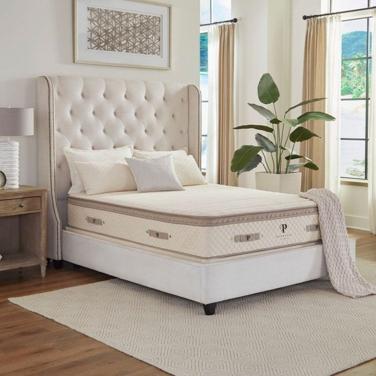 PlushBeds 12"Luxury Bliss Hybrid Latex Mattress 12" Luxury Latex Bliss Hybrid Mattress | PlushBeds Mattress-Xperts-Florida