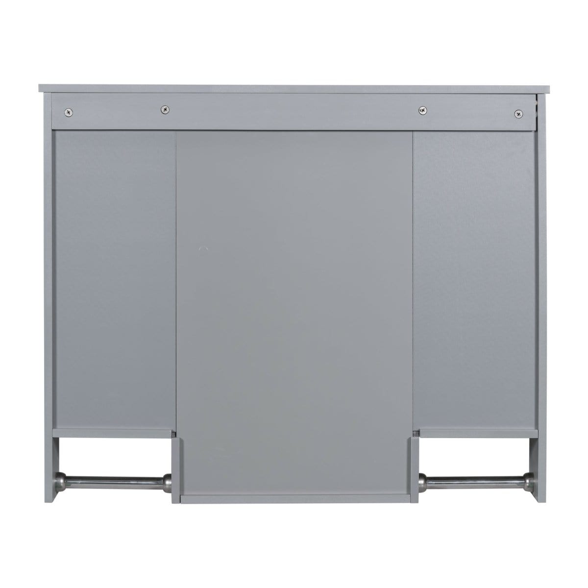 MRS 35'' x 28'' Grey Bathroom Wall Mounted Medicine Cabinet 35'x 28'' Grey Bathroom Wall Mounted Medicine Cabinet Mattress-Xperts-Florida