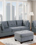 Acme 6 Pc Grey Living Room Sofa Set 6 Pc Grey Living Room Sofa Set | Affordable Sofa Set Mattress-Xperts-Florida