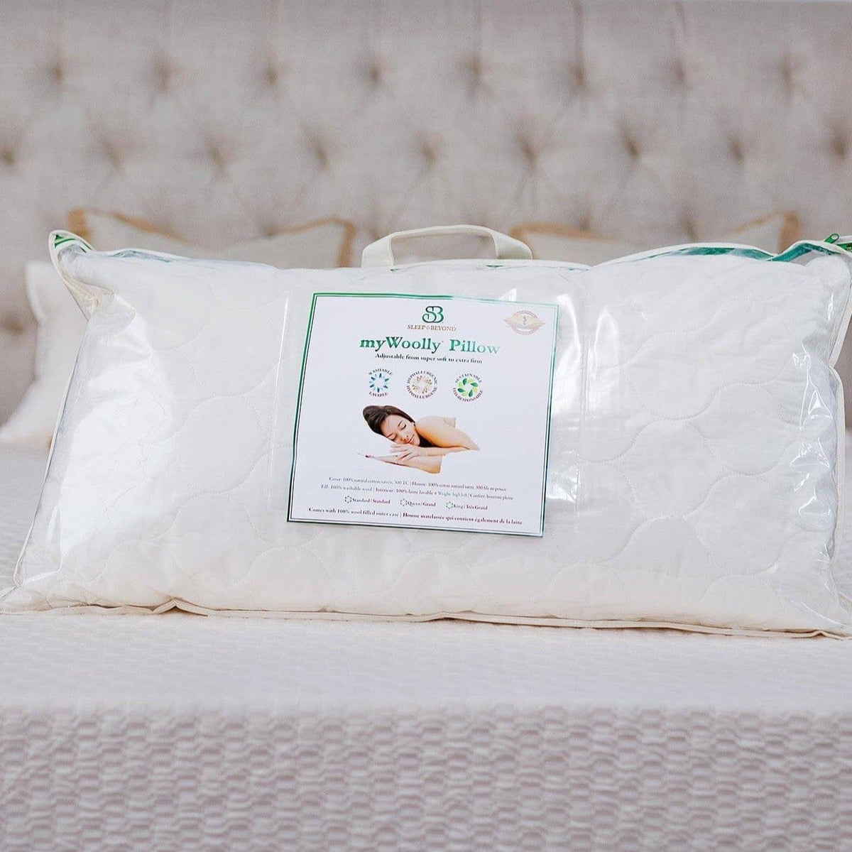 PlushBeds Adjustable Wool Pillow Mattress-Xperts-Florida