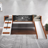 Acme Aurea Twin Loft Bed with Slide Auera Twin Loft Bed with Slide  Mattress-Xperts-Florida