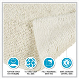 JLA Luxury Feather Touch Reversible Bath Rug-24x40