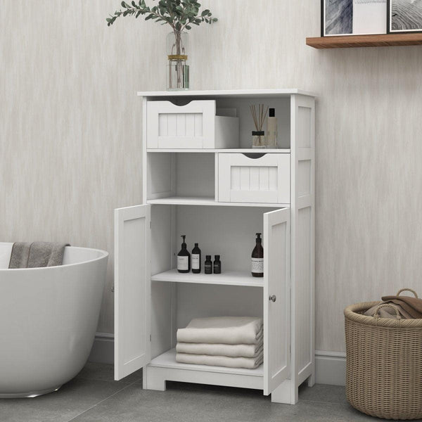 On-Trend Bathroom Cabinet | White Small Cabinet Mattress-Xperts-Florida