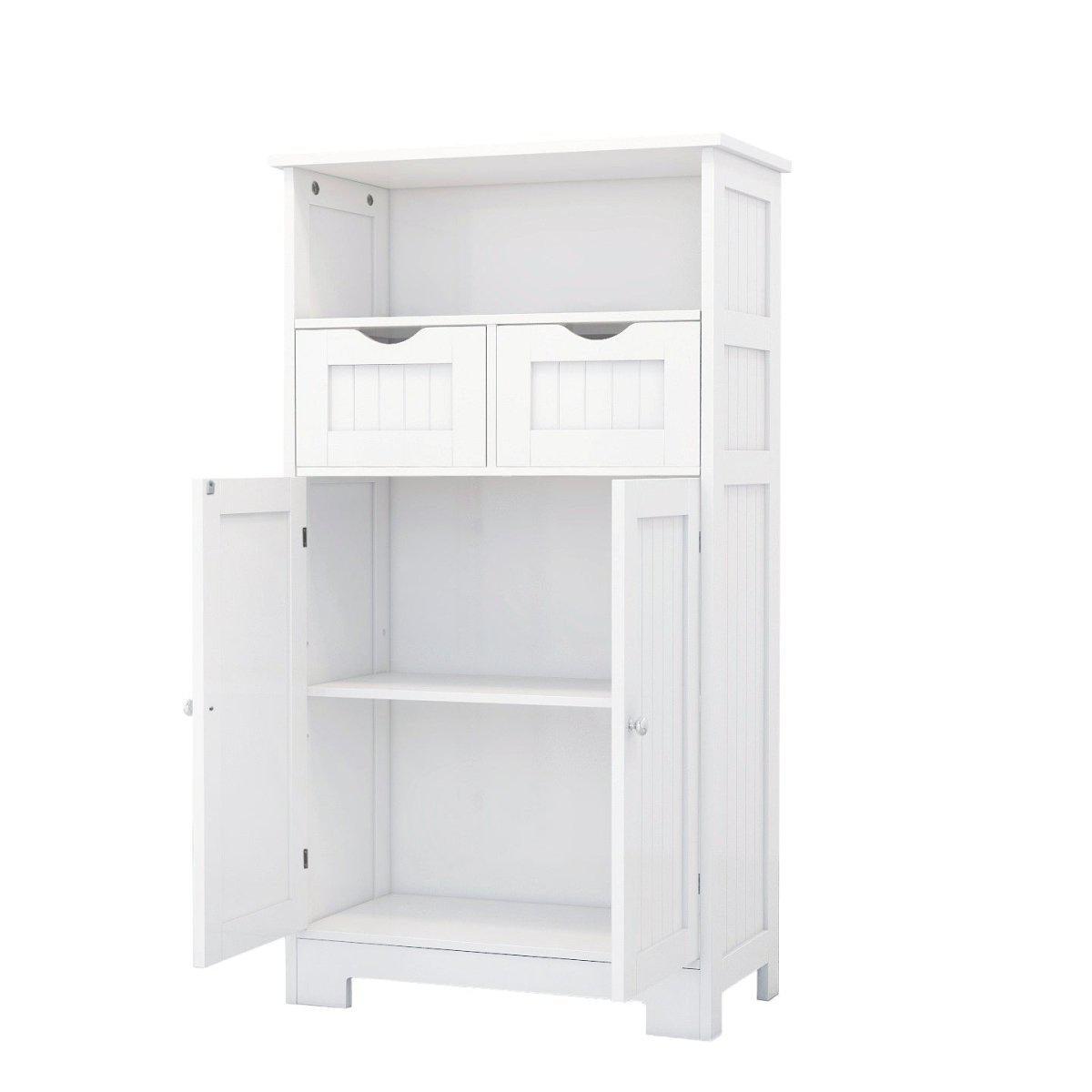 On-Trend Bathroom Cabinet | White Small Cabinet Mattress-Xperts-Florida