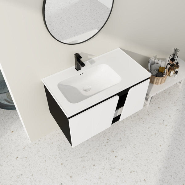 36''Modern Floating-Mounted Bathroom Vanity3Mattress Xperts