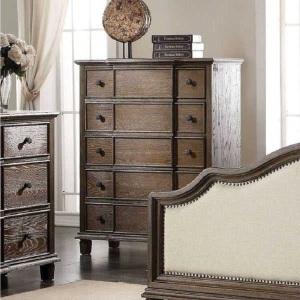 Acme Baudouin Chest in Weathered Oak Mattress-Xperts-Florida