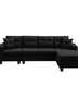 Acme Beautiful Blue Modern Sectional Sofa Mattress-Xperts-Florida