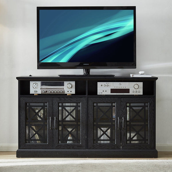 Black Cottage Style 53 TV Console1Homemax Furniture