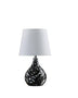 FurnisHome Gallery Black Modern Swirl Table Lamps Black Modern Lamp | Elegant Lighting  Mattress-Xperts-Florida