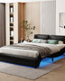 Acme Black Modern Upholstered Bed Perfect for Teen Boys Mattress-Xperts-Florida