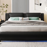 Acme Black Modern Upholstered Bed Perfect for Teen Boys Mattress-Xperts-Florida