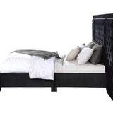 Acme Black Modern Velvet King Upholstered Bed Mattress-Xperts-Florida