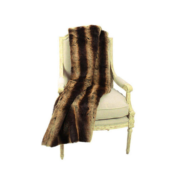 Chinchilla Chestnut Luxury Throw Blanket1MONTAGUE & CAPULET