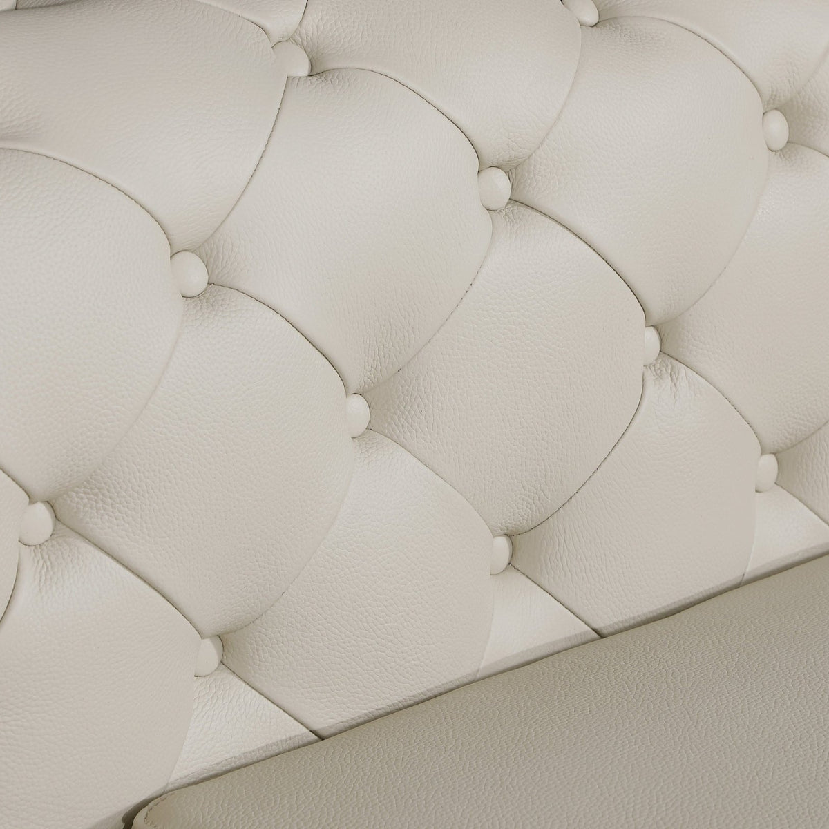 Global United Global United 100% Top Grain Italian Leather Loveseat Mattress-Xperts-Florida