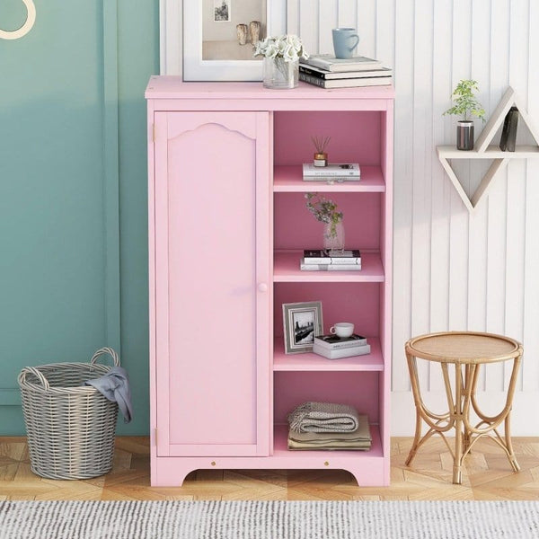 Pink Wardrobe & Storage | Great For Childs Room1On-Trend