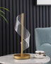 Au Courant Interiors Breathtaking Modern "S" Wave LED Table Lamp LED "S" Wave Modern table Lamp | Unique and Exclusive Mattress-Xperts-Florida