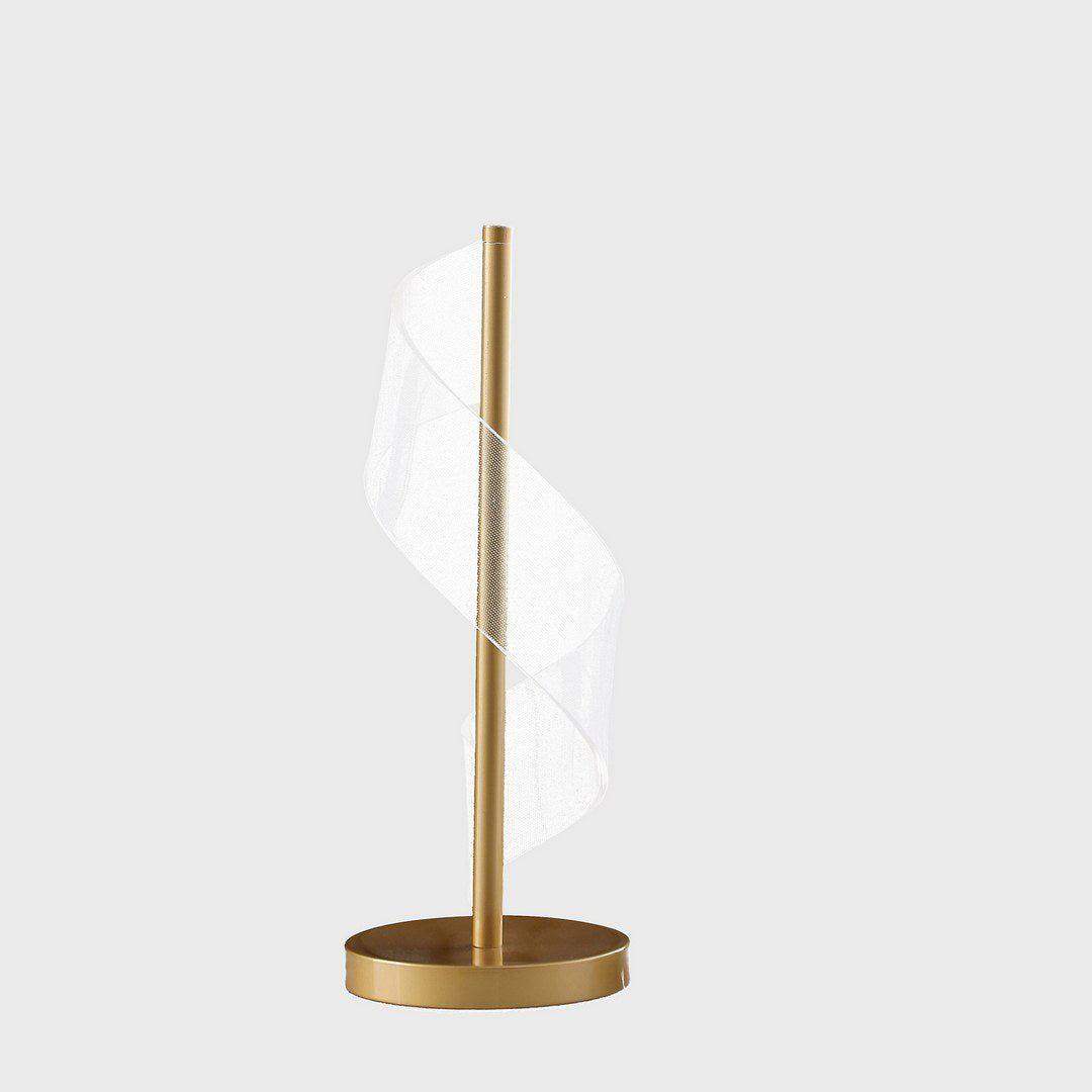 Au Courant Interiors Breathtaking Modern "S" Wave LED Table Lamp LED "S" Wave Modern table Lamp | Unique and Exclusive Mattress-Xperts-Florida