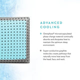 malouf Carbon Cooling Pillow Carbon Cooling Pillow | Malouf Bedding  Mattress-Xperts-Florida