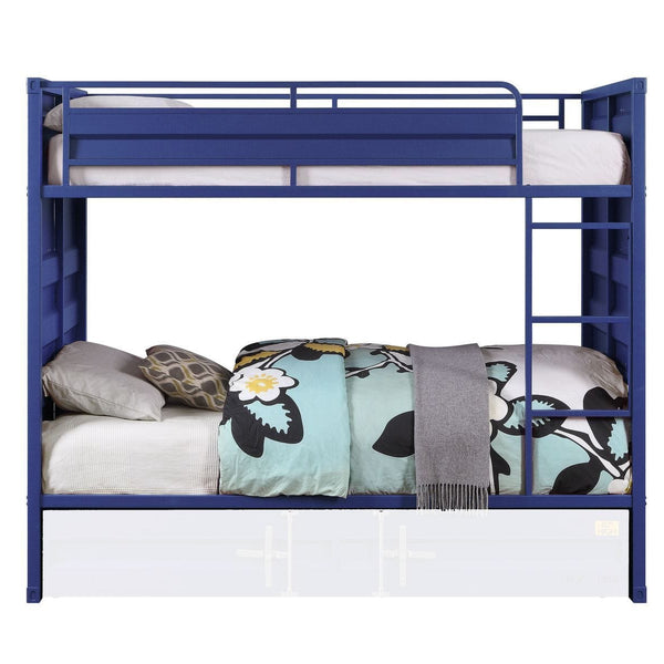 Cargo Bunk Bed (Twin/Twin), Blue