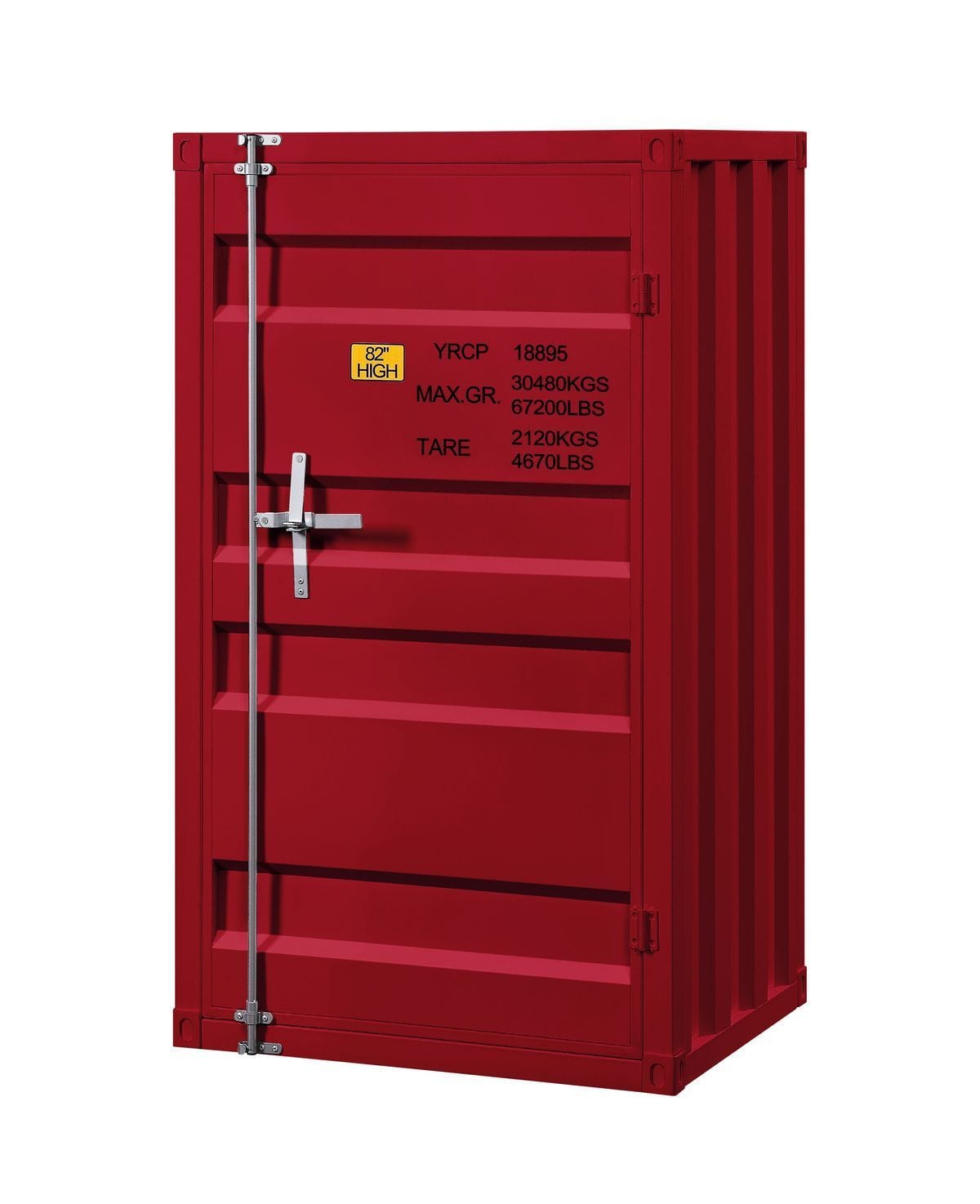 Acme Cargo Chest (Single Door), Red Mattress-Xperts-Florida