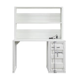 Acme Cargo Desk & Hutch, White Mattress-Xperts-Florida