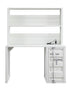 Acme Cargo Desk & Hutch, White Mattress-Xperts-Florida