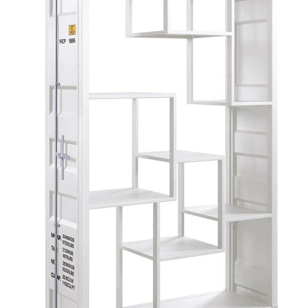 Acme Cargo Shelf Rack / Book Shelf, White Mattress-Xperts-Florida