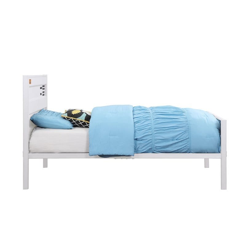 Acme Cargo Twin Bed, White Mattress-Xperts-Florida