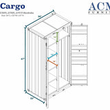 Acme Cargo Wardrobe (Double Door), Blue Mattress-Xperts-Florida