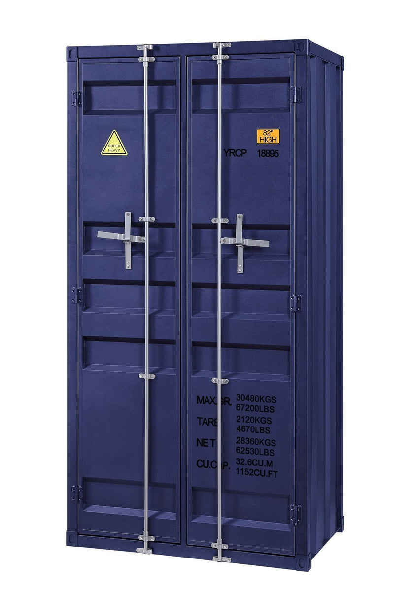 Acme Cargo Wardrobe (Double Door), Blue Mattress-Xperts-Florida