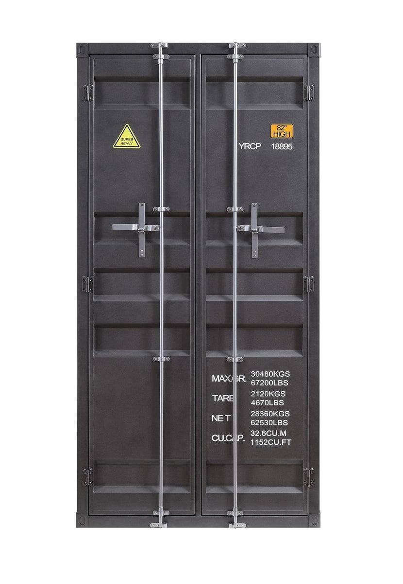 Acme Cargo Wardrobe (Double Door), Gunmetal Mattress-Xperts-Florida