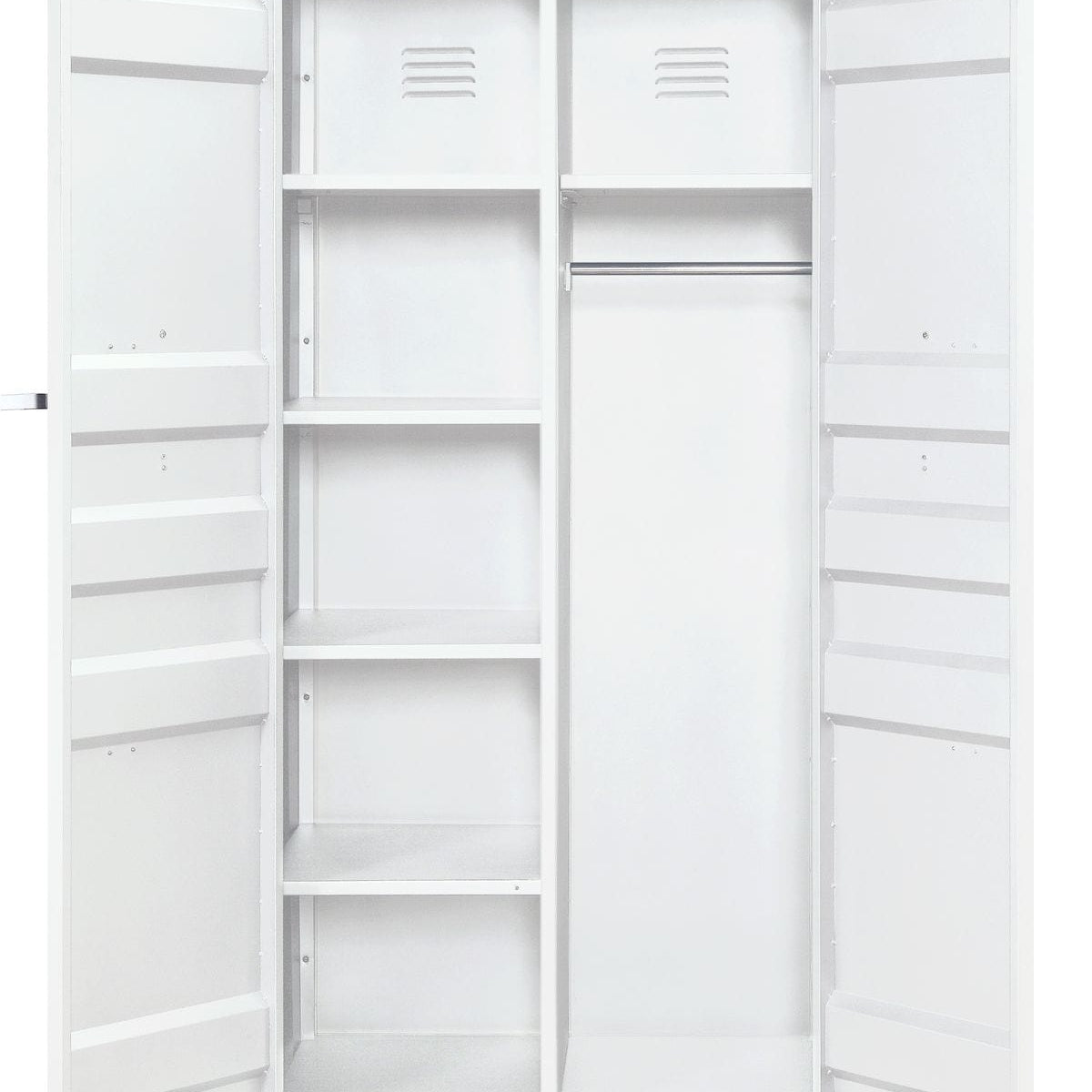 Acme Cargo Wardrobe (Double Door), White Mattress-Xperts-Florida