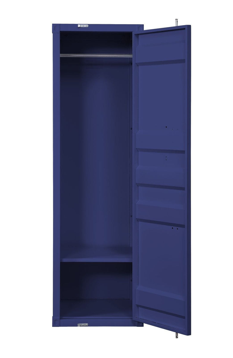 Acme Cargo Wardrobe (Single Door), Blue Mattress-Xperts-Florida