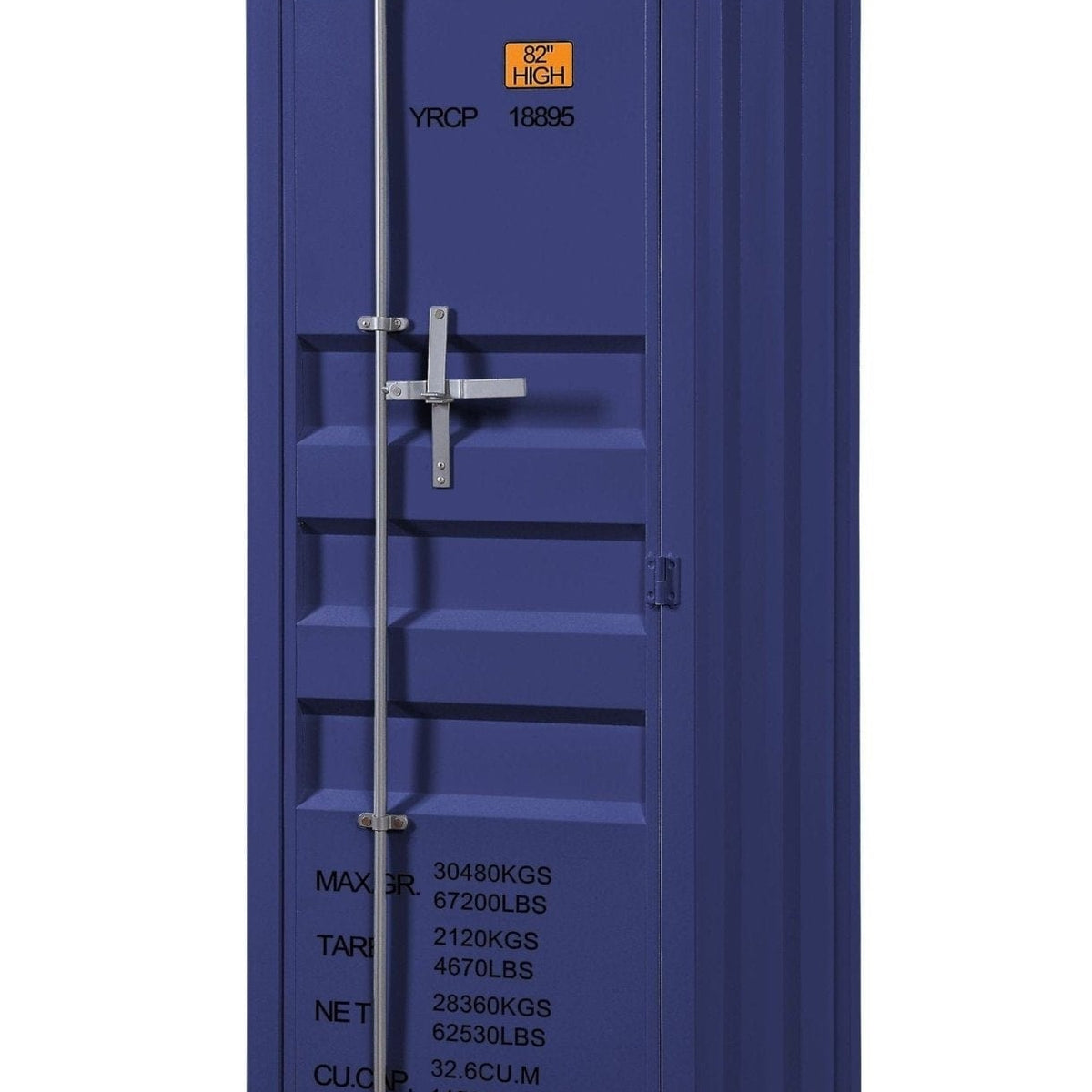 Acme Cargo Wardrobe (Single Door), Blue Mattress-Xperts-Florida