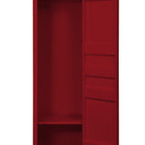 Acme Cargo Wardrobe (Single Door), Red Mattress-Xperts-Florida