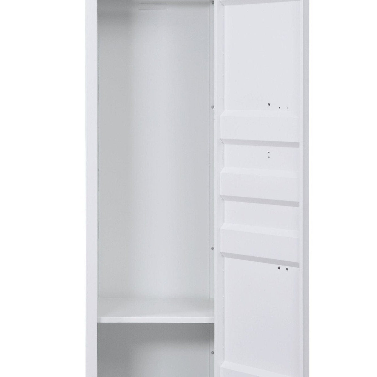 Acme Cargo Wardrobe (Single Door), White Mattress-Xperts-Florida