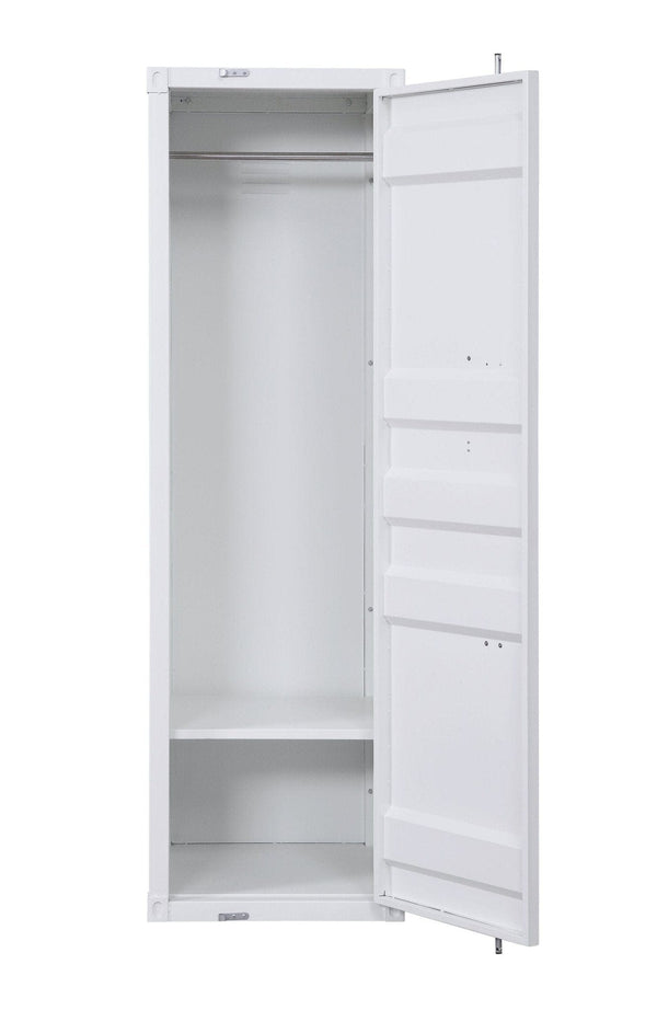 Acme Cargo Wardrobe (Single Door), White Mattress-Xperts-Florida
