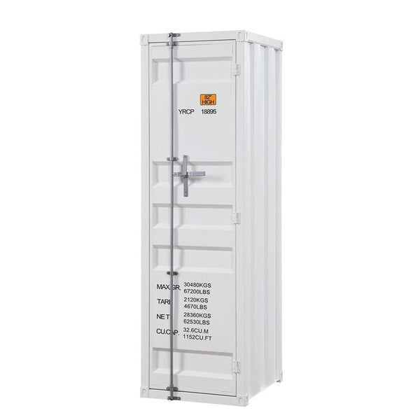 Acme Cargo Wardrobe (Single Door), White Mattress-Xperts-Florida